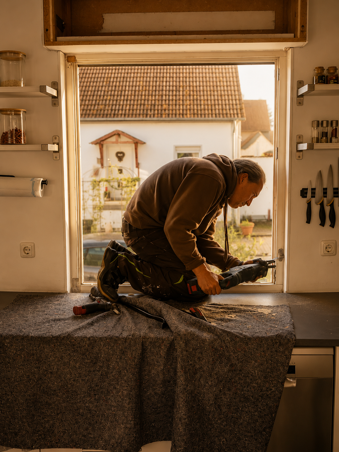 Fenstermontage durch unser Team